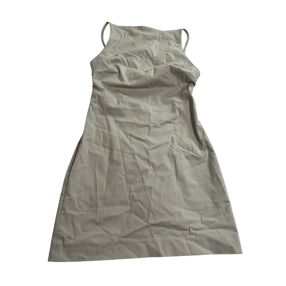 NBD x Maggie Macdonald Sanela Mini Dress in Cement Grey - Picture 1 of 5